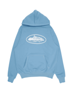 Corteiz Alcatraz Blue Hoodie
