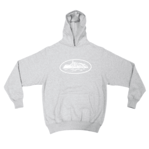 Corteiz Alcatraz Grey Hoodie