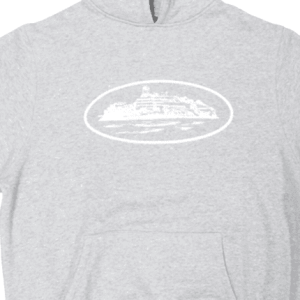 Corteiz Alcatraz Grey Hoodie