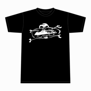 Corteiz Alcatraz Skull T Shirt