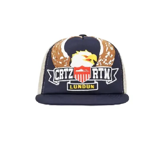 Corteiz Dipset Trucker Hat Navy Blue Corteiz Dipset Trucker Hat Navy Blue