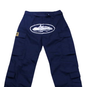 Corteiz Guerillaz Pants Cargos Navy