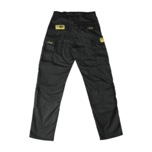 Corteiz Guerillaz Yella Black and Yellow Cargos