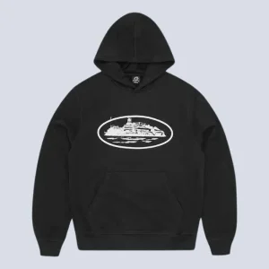 Corteiz Alcatraz Hoodie Black
